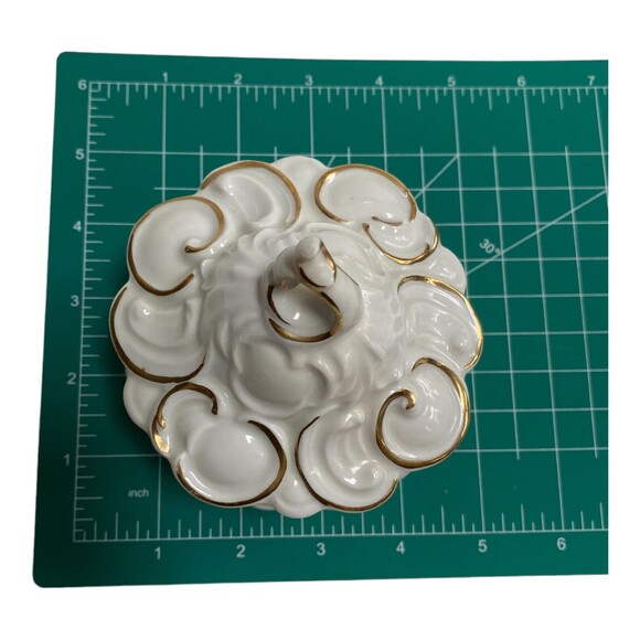 Vtg Irice Irving W Rice Made in germany porcelain Dish with lid - Picture 7 of 7